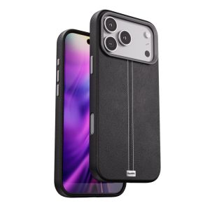 Blupebble Elite Guard Case With MagSafe For iPhone 17 Pro Black BP-IPEG17PRO-BK
