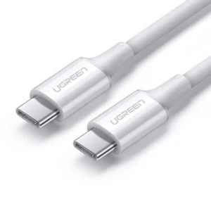 UGREEN TYPE C TO TYPE C CABLE 1M WHITE 60551