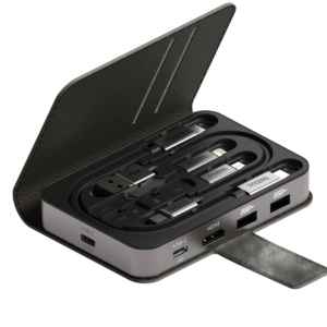 EPICARMA MULTI-FUNCTIONAL USB-C HUB & CABLE KIT BLACK EA-HUBC-BK