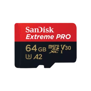 SANDISK EXTREME PRO 64GB MICROSDXC MEMORY CARD SDSQXCD-064G-GN6MA