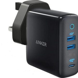 ANKER POWERPORT III 3-PORTS 65W BLACK A2033H11
