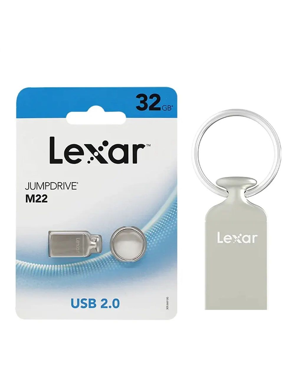 Effortlessly manage and transport your digital files with the Lexar JumpDrive M22 USB 2.0 Flash Drive