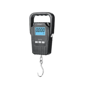 Travel smart and avoid surprise baggage fees with the PAWA Voyager Digital Luggage Scale in sleek black.