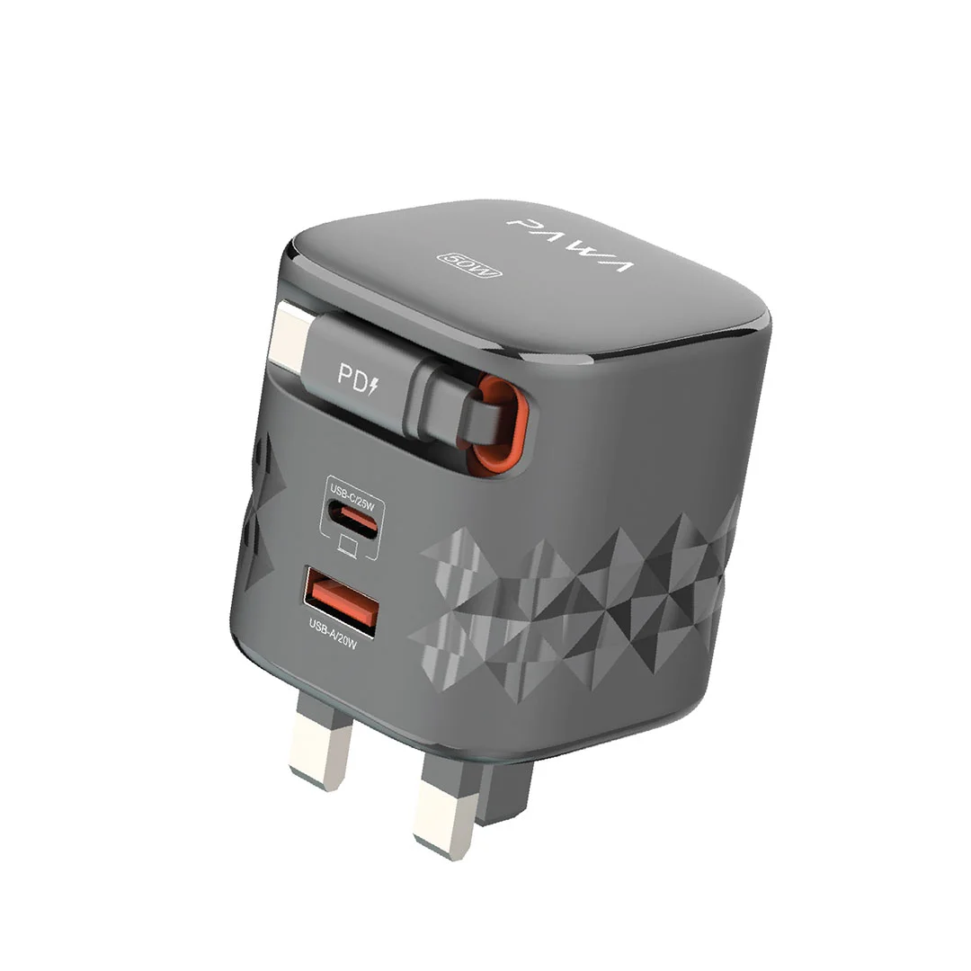 Upgrade your charging setup with the PAWA Retro 50W UK Charger