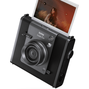 FUJIFILM INSTAX WIDE EVO HYBRID INSTANT CAMERA BLACK