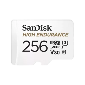 SANDISK HIGH ENDURANCE CARD 256GB 100MB/S TO 40MB/S SDSQQNR-256G-GN6IA