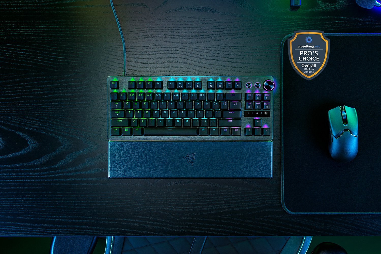 Razer Huntsman V3 Pro TKL Wired Analog Optical Esports Keyboard (RZ03-04981700-R3M1) - Precision and Speed for Gamers - Image 7