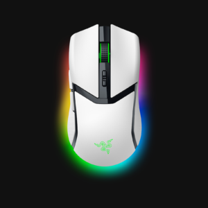 Razer Cobra Pro Wireless Gaming Mouse (White Edition, RZ01-04660200-R3G1) - High-Performance Precision and Customization