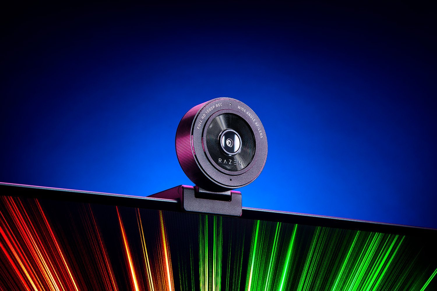 Razer Kiyo X Streaming Webcam – Full HD Clarity, Adjustable Focus (RZ19-04170100-R3M1) - Image 2