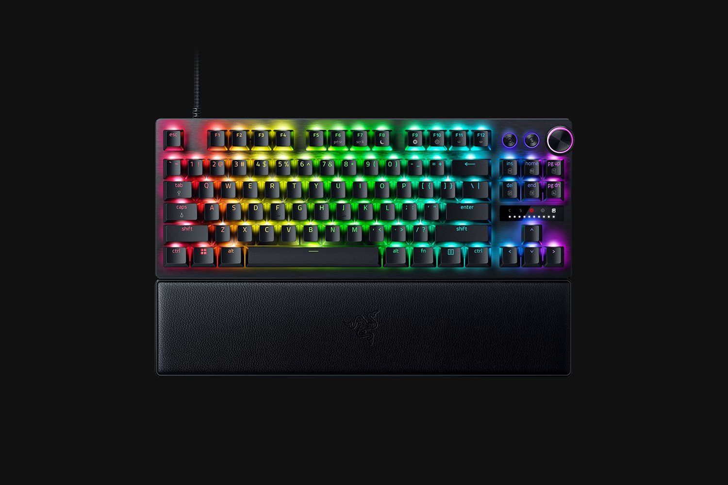 Razer Huntsman V3 Pro TKL Wired Analog Optical Esports Keyboard (RZ03-04981700-R3M1) - Precision and Speed for Gamers - Image 3