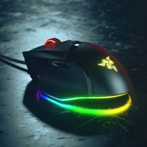 Razer Basilisk V3 35K Wired Gaming Mouse (Black, RZ01-05230100-R3M1) - Precision and Customization for Gamers
