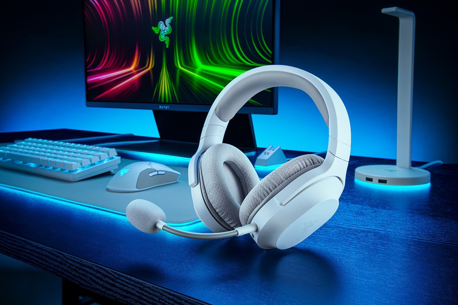 RAZER BARRACUDA X GAMING HEADSET MERCURY WHITE RZ04-04430200-R3M1 - Image 4