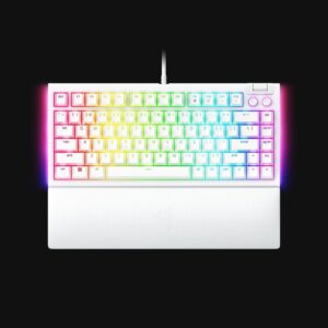 RAZER BLACKWIDOW V4 75% WHITE ED US LAYOUT RZ03-05001700-R3M1