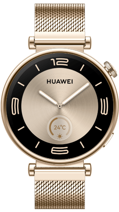 Huawei Watch GT4 41mm Light Gold with Milanese Strap ARA-B19 - Image 2
