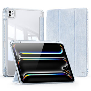 Protect your Apple iPad Pro 13" (2024) in style with the DUXDUCIS UNID Series Case in elegant blue.