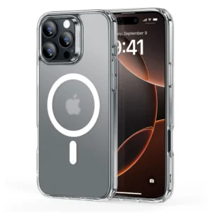 Protect your iPhone 16 Pro Max without hiding its sleek design with the ESR Classic Series Pro Case with HaloLock MagSafe and Screen Protector