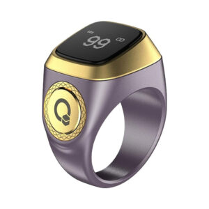 Zikr Ring i Qibla Tasbih 18mm Violet