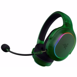 Elevate your gaming, music, and on-the-go audio experience with the Razer Barracuda X Chroma Wireless Gaming Headset in Phantom Green.