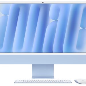 Apple iMac 24-inch M4 (10-core GPU) 24GB/512GB Blue (Arabic Keyboard) - MD2T4