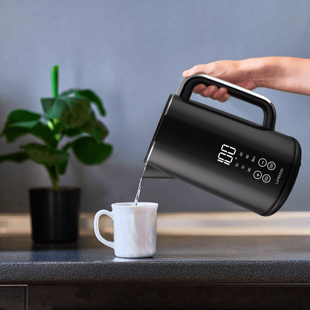 LEPRESSO SMART ELECTRIC KETTLE 1.7 L WITH TOUCH PANEL BLACK LPTPSKBK - Image 3