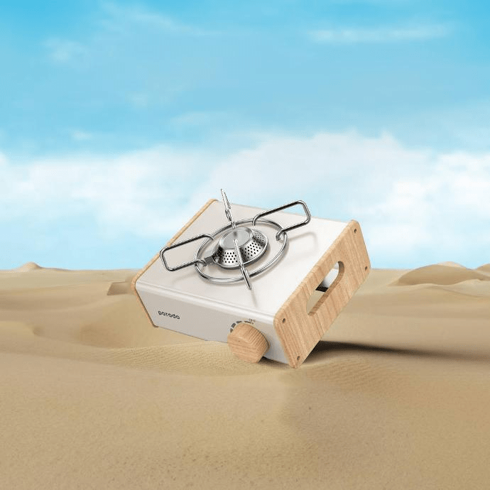 PORODO LIFESTYLE PORTABLE OUTDOOR BURNER STOVE QUICK EASY AND EFFICIENT PD-LCPSBST-LTBR - Image 2