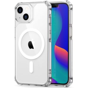 ESR IPHONE 14 PLUS AIR ARMOR HALO LOCK PROTECTION MAGNETIC CASE CLEAR