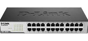 D-LINK SWITCH 24 PORT DES-1024D