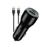Upgrade your in-car charging with the PAWA Solid Car Charger Dual Port PD+QC 51W