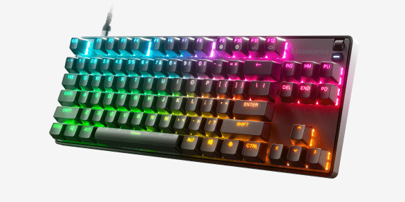SteelSeries Apex 9 TKL Gaming Keyboard Black (64847) - Mechanical Switches, RGB Illumination, Customizable Keys - Image 5