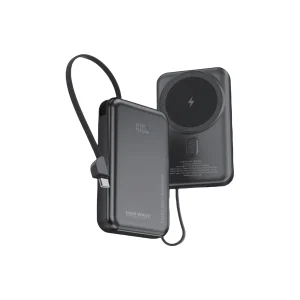 PAWA MAG WAVE 10000MAH MASAFE POWERBANK BLACK PW-PB10230M-BK