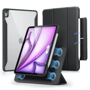 ESR REBOUND HYBRID CASE 360 COMPATIBLE WITH IPAD AIR 13 BLACK