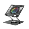 Keep your laptop cool and stylish with the PAWA Laptop Cooling Fan (PW-MBSTRGB6-BK).