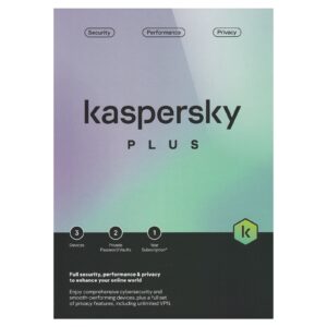 Protect your digital world with Kaspersky Plus Antivirus