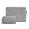 Protect your laptop in style with the TOMTOC Defender A13 14-Inch Laptop Sleeve Kit in sleek Dark Gray (A13D2GW).