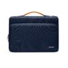 Protect your tech in style with the TOMTOC Defender A14 13.5-14 Inch Laptop Brief Case in Navy Blue.