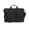 Protect your tech in style with the TOMTOC Defender A42 17.3-Inch Laptop Briefcase in Black.