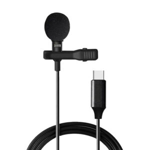 Lavalier Microphone Type C JH-042 – Compact, Professional Audio On the Go