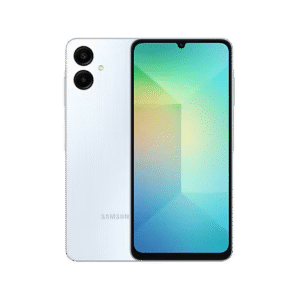 Experience the perfect blend of performance, style, and functionality with the SAMSUNG Galaxy A06 (SM-A065F/DS) in elegant Light Blue.