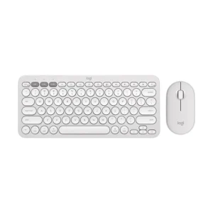 LOGITECH PEBBLE 2 COMBO KEYBOARD AND MOUSE WHITE 920-012398