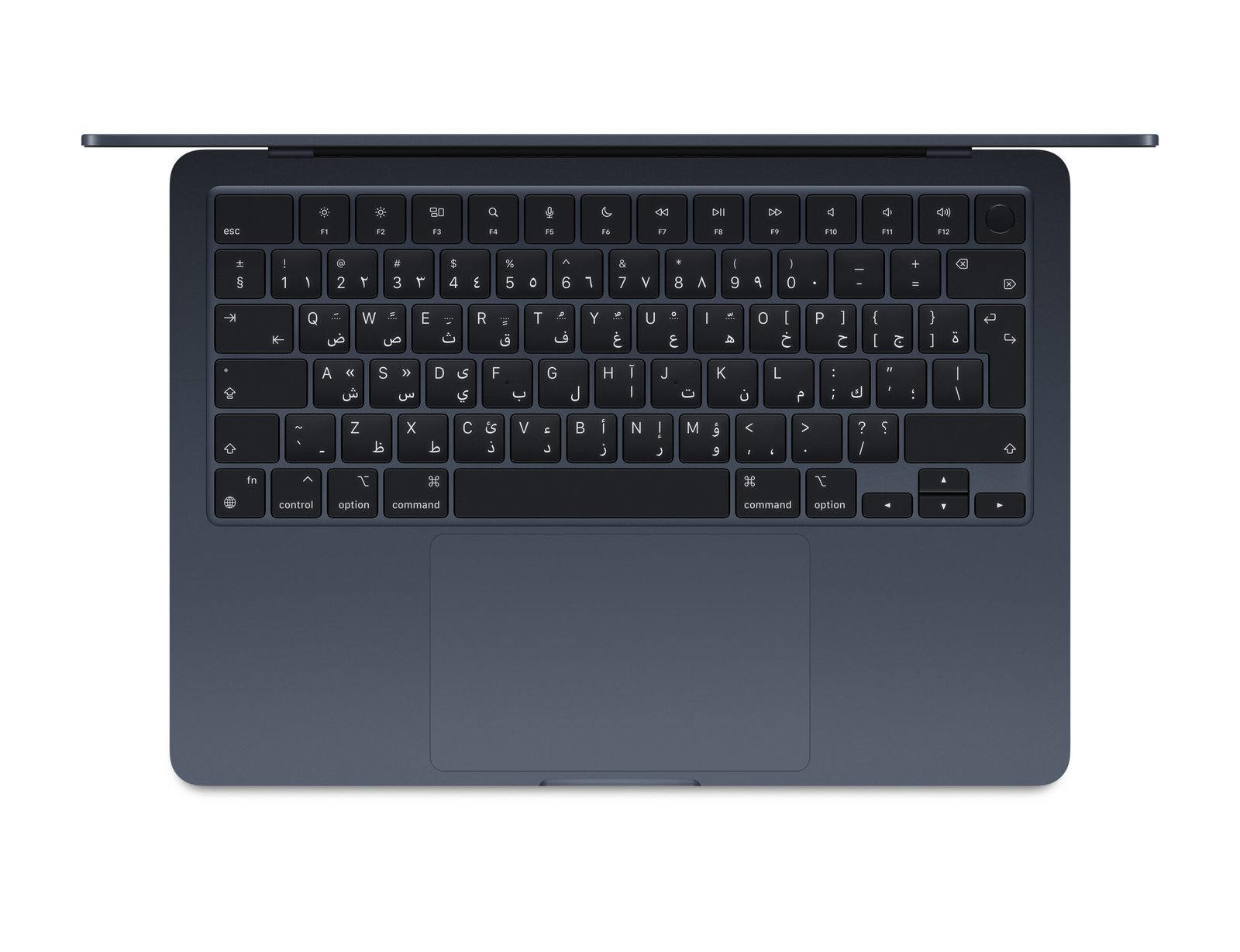 APPLE MAC BOOK AIR 13 INCH M3 CHIP 8 CORE CPU AND 8-CORE GPU, 8GB, 256GB SSD ARABIC MIDNIGHT MRXV3 - Image 2