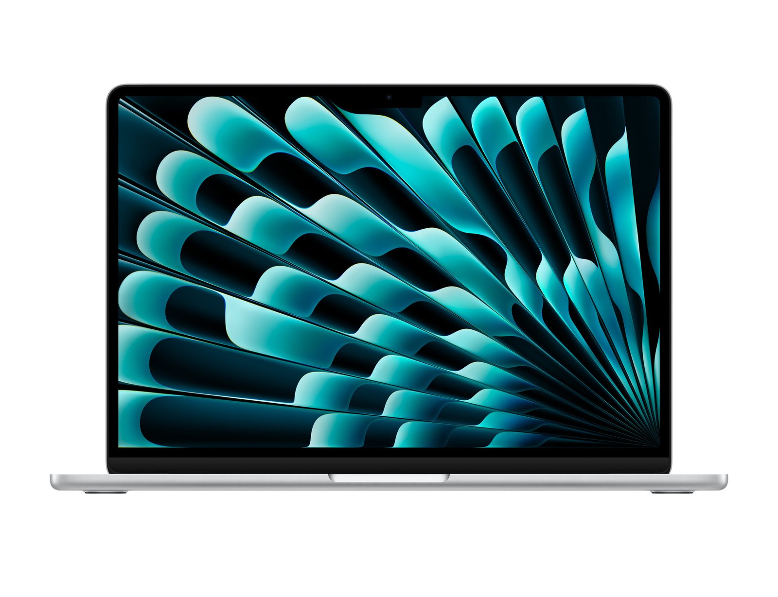 Apple MacBook Air 13-Inch with M3 Chip, 8-Core CPU, 10-Core GPU, 16GB RAM, 512GB SSD in Silver - Arabic Keyboard Layout (MXCT3)