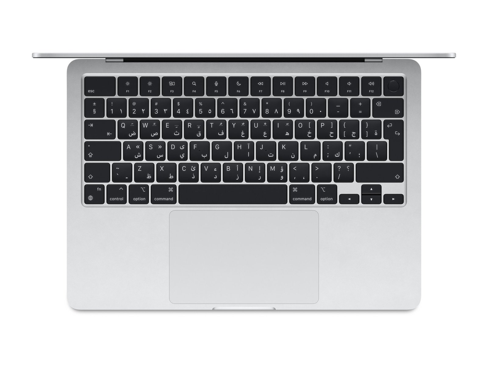Apple MacBook Air 13-inch M3 Chip 8-Core CPU 10-Core GPU 8GB 512GB Silver Arabic MRXR3 - Image 3