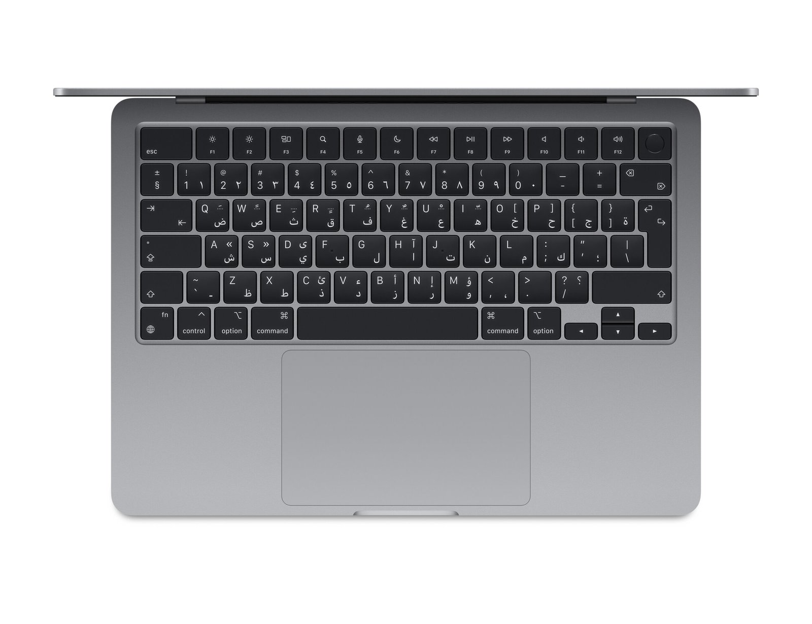 APPLE MACBOOK AIR 13 INCH M3 CHIP 8 CORE CPU 8 CORE GPU 8GB 256GB SPACE GRAY ARABIC MRXN3 - Image 2
