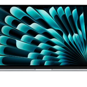 Apple MacBook Air 15-Inch M3 Chip, 8-Core CPU, 10-Core GPU, 16GB RAM, 512GB SSD - Silver, Arabic Keyboard Layout - Model MXD23