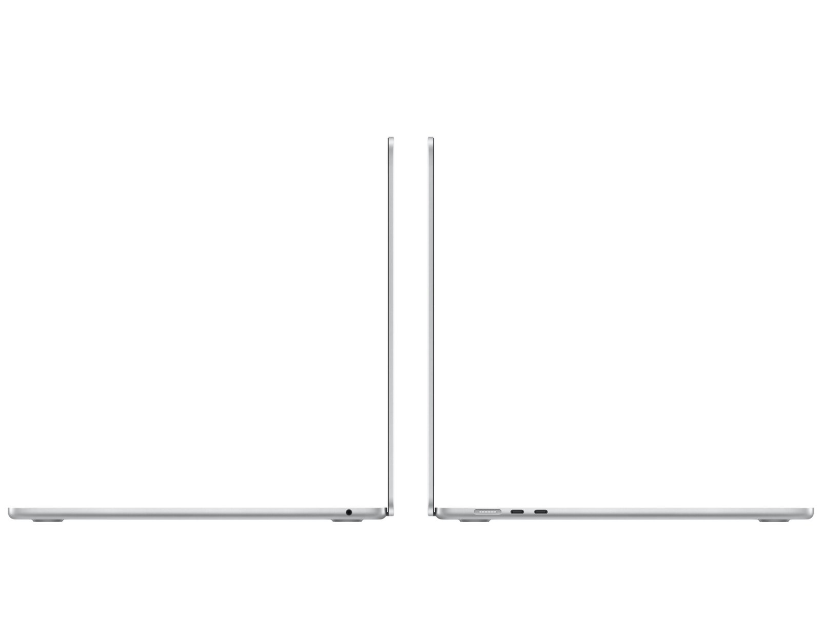 Apple MacBook Air 15-Inch M3 Chip, 8-Core CPU, 10-Core GPU, 16GB RAM, 512GB SSD - Silver, Arabic Keyboard Layout - Model MXD23 - Image 2