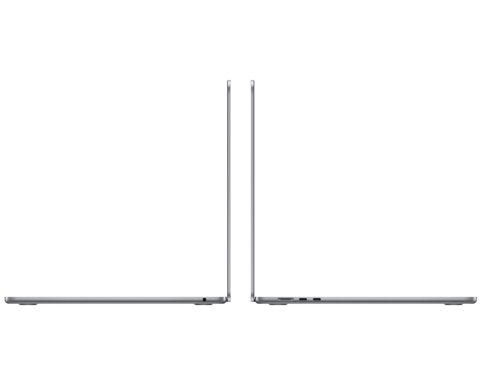 Apple MacBook Air 15-Inch M3 Chip, 8-Core CPU, 10-Core GPU, 16GB RAM, 512GB SSD - Space Gray, Arabic Keyboard Layout - Model MXD13 - Image 2