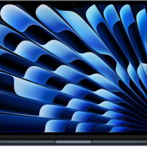 Apple MacBook Air 15-inch M3 Chip (8C CPU, 10C GPU) 16GB RAM 256GB SSD Midnight - Arabic Keyboard (MC9G4)
