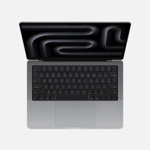 APPLE 14 INCH MACBOOK PRO M3 CHIP 8 CORE CPU 10-CORE GPU 1TB SSD SPACE GREY ARABIC MTL83