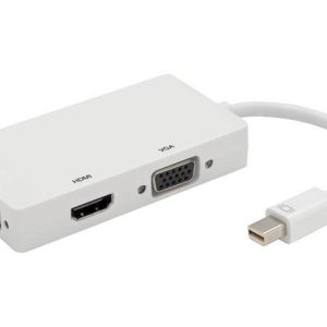 UGREEN MINI DP TO HDMI/VGA/DVI CONVERTER WHITE 20417