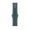 Enhance your everyday style and performance with the Apple Watch 46MM Sport Band in Lake Green (S/M) – Model MXLQ3.